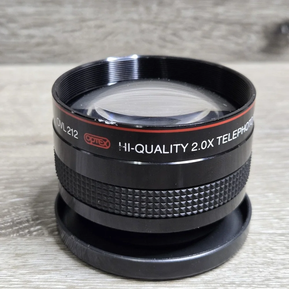 Optex OVL 212 Hi-Quality 2.0X Telephoto Video With Lens Cap